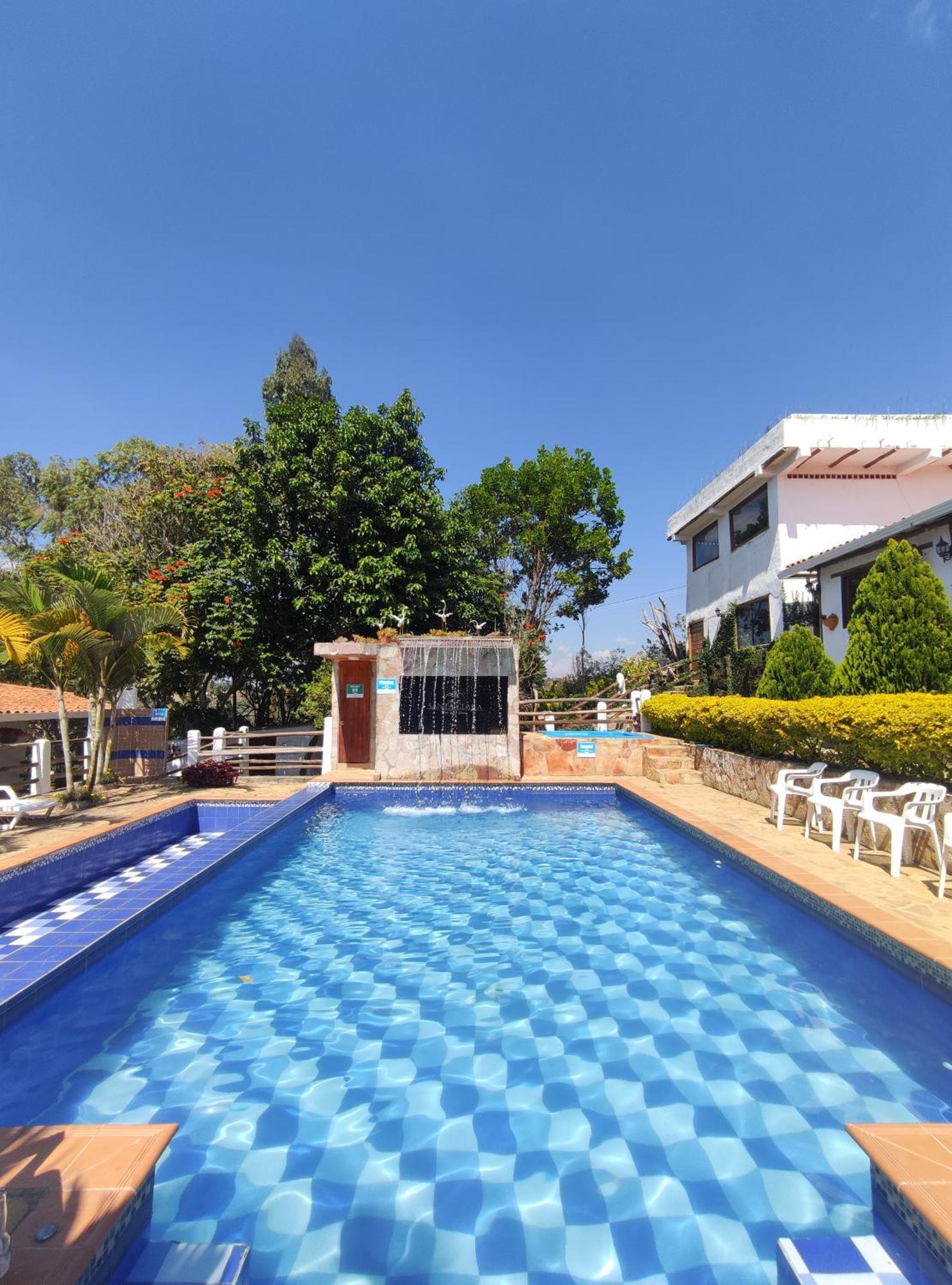 Hotel Boutique Santa Clara Mesa De Los Santos エクステリア 写真