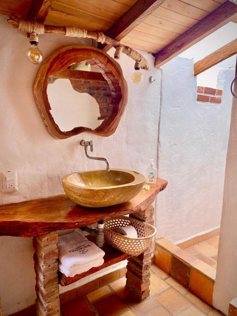 Hotel Boutique Santa Clara Mesa De Los Santos ロス・サントス エクステリア 写真